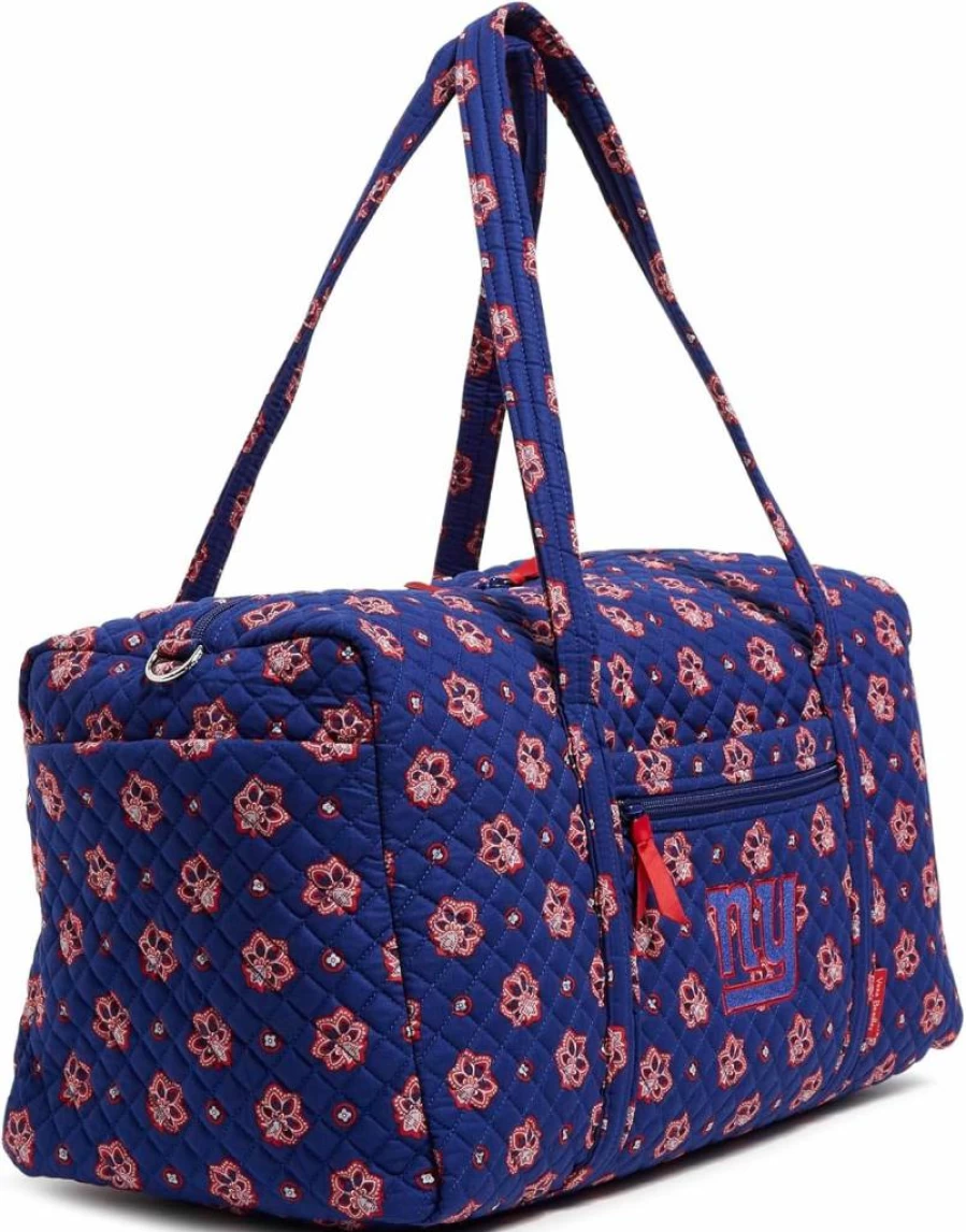 Vera Bradley NFL Team Large Cotton Travel Duffel Bag for Women – Multiple Styles Available