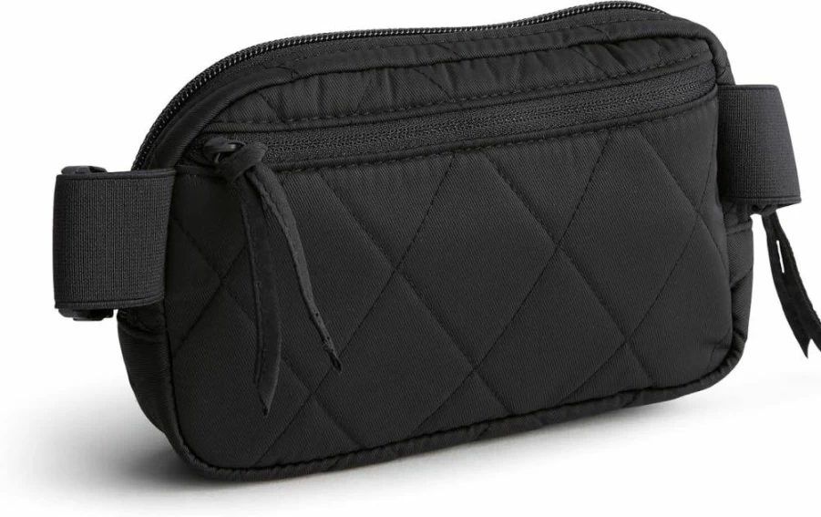 Vera Bradley Women's Small Woodward Belt Bag in Performance Twill – Stylish & Lightweight Crossbody Bag