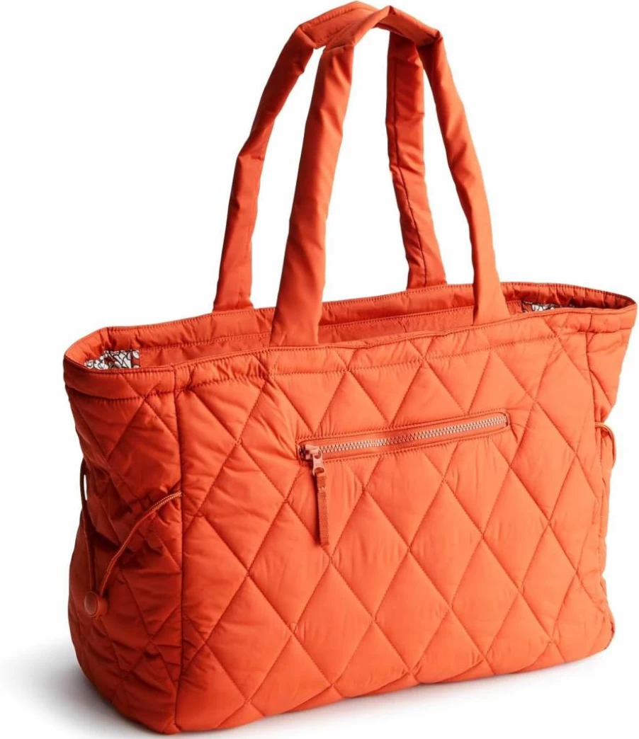 Vera Bradley Knollton Featherweight Travel Tote for Women - Lightweight Stylish Handbag