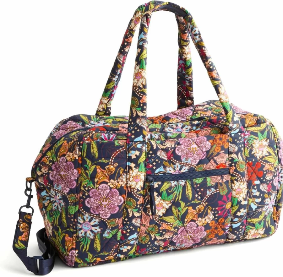 Vera Bradley Star Wars Miramar Weekender Travel Bag for Women - Lightweight Floral Print Power The Force Design