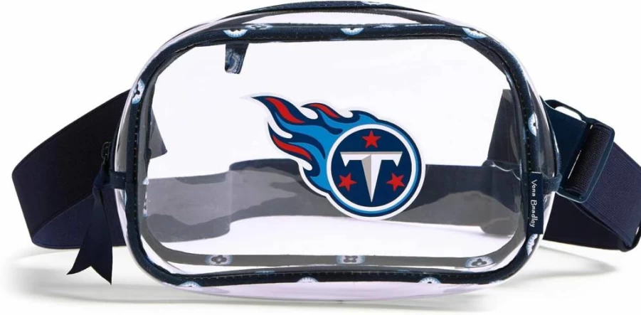 Vera Bradley NFL Team Logo Women's Clear Belt Bag for Women – Multiple Teams Collection