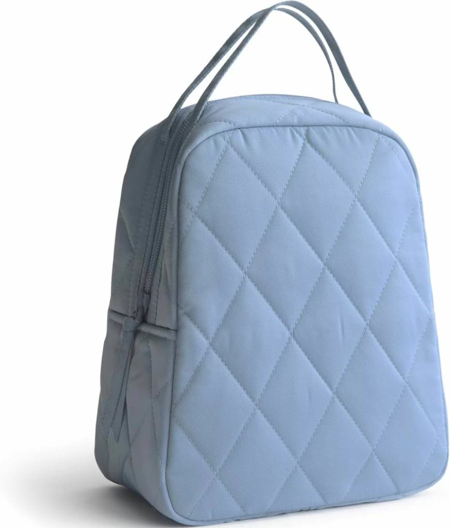 Vera Bradley Soft Chambray Performance Twill Insulated Lunch Box | Reusable Eco-Friendly Tote for Work & School