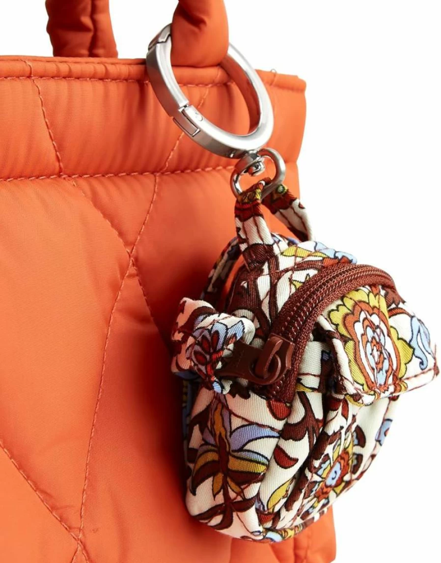 Vera Bradley Marrakesh Vines Cream Cotton Backpack for Women - Stylish Original Design with Charm, One Size Premium Bag