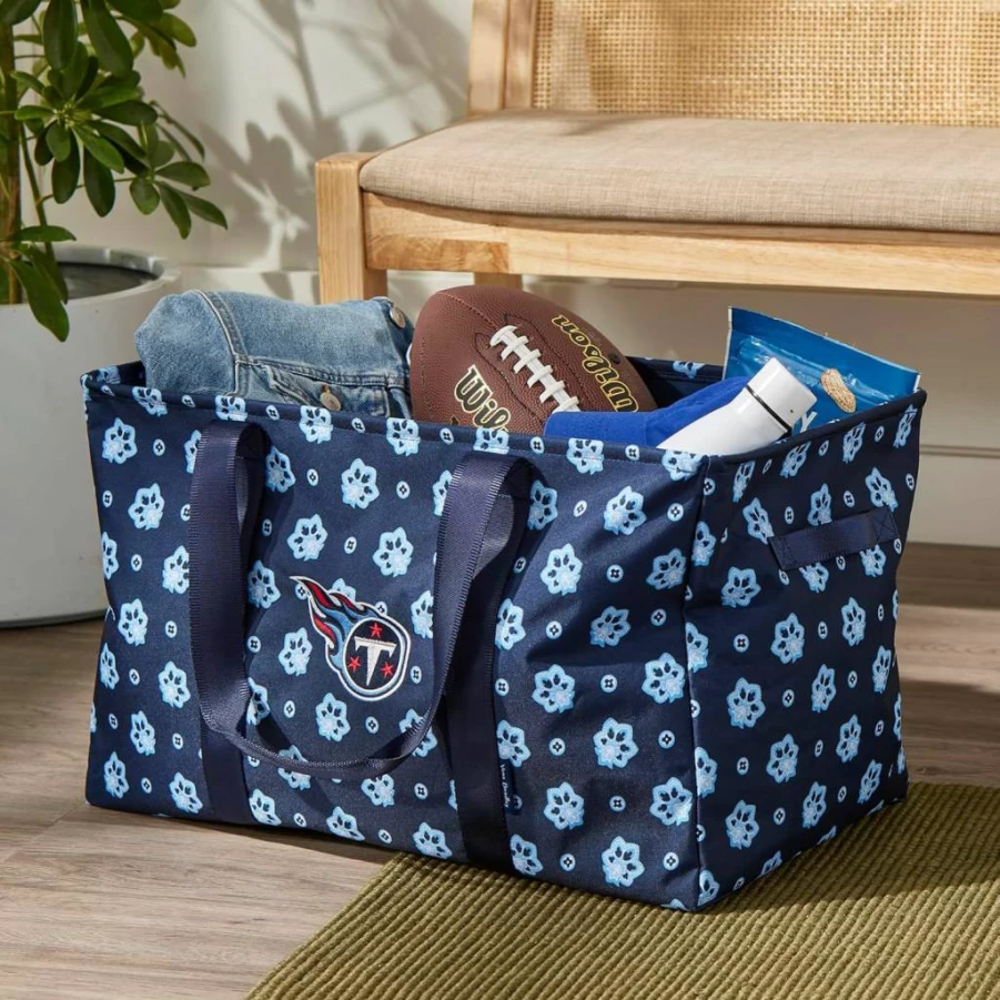 Vera Bradley Recycled NFL Team Large Car Tote for Women - Multiple Team Designs Available