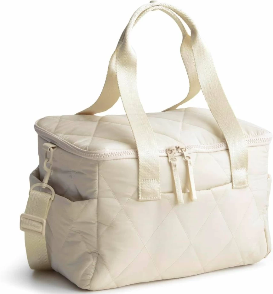 Vera Bradley Women's Lightweight Insulated Cooler Tote – Portable Soft-Sided Lunch Bag for Picnics & Beach