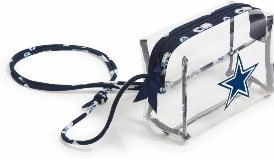 Vera Bradley NFL Team Logo Crossbody Bag for Women – Multiple Team Designs Available