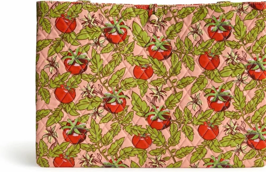 Vera Bradley 13 Inch Laptop Sleeve - Premium Cotton Protective Case for MacBook & Notebooks