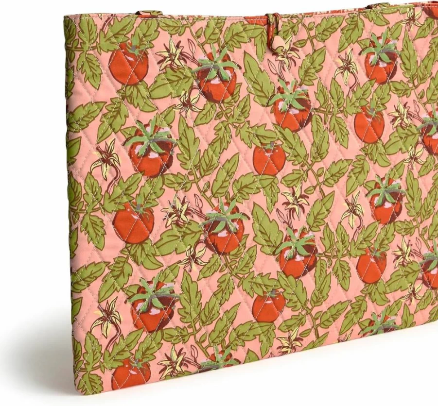 Vera Bradley 13 Inch Laptop Sleeve - Premium Cotton Protective Case for MacBook & Notebooks