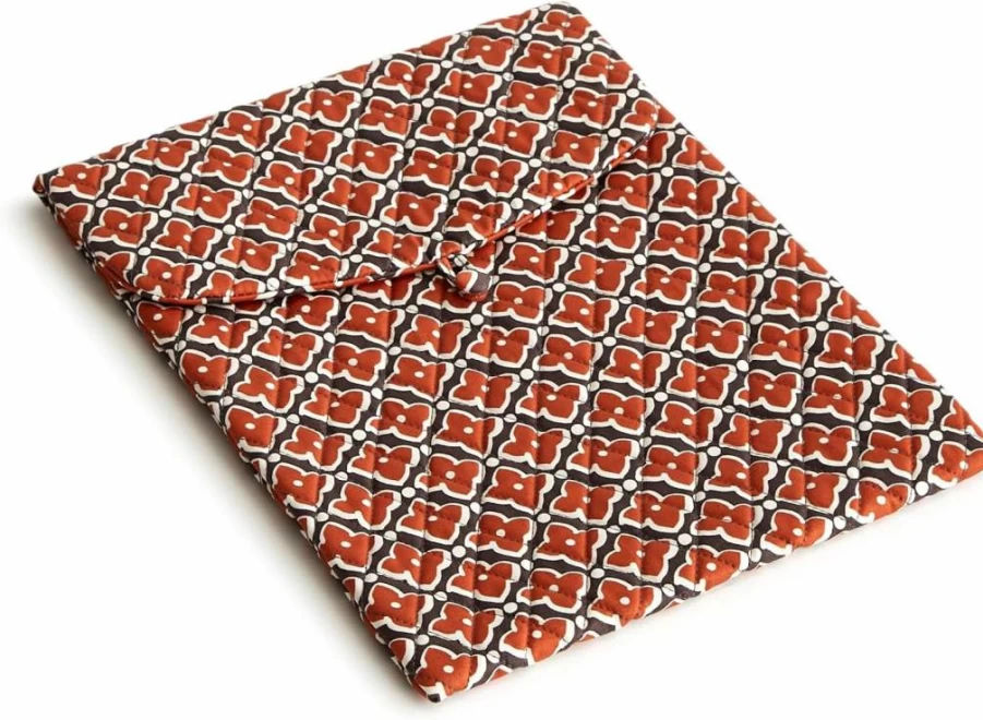 Vera Bradley Small Cotton Envelope Tech Sleeve for Phones & Accessories | Premium Protective Case