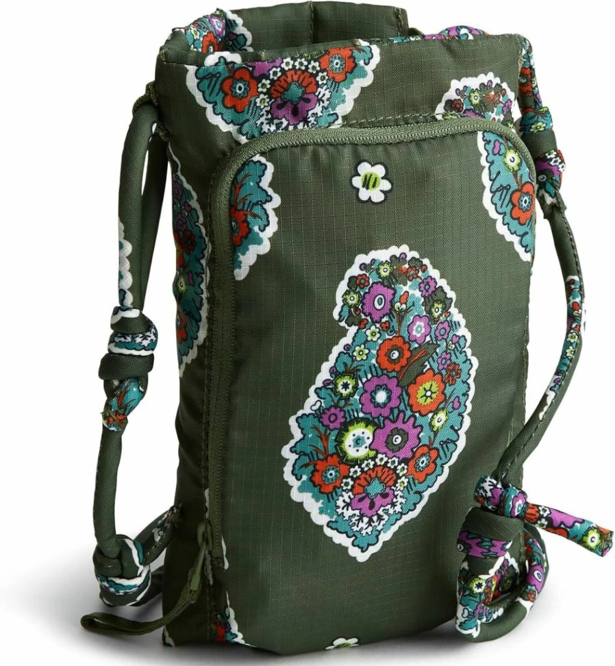 Vera Bradley Ripstop Carew Hydration Crossbody Bag - Lightweight Water-Resistant Travel Purse