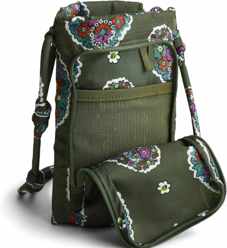 Vera Bradley Ripstop Carew Hydration Crossbody Bag - Lightweight Water-Resistant Travel Purse