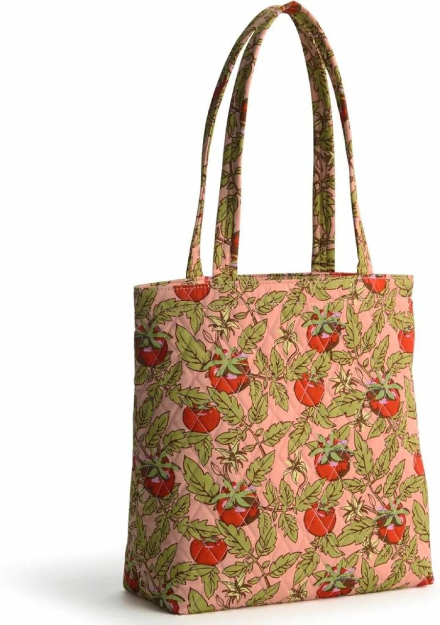 Vera Bradley Large Cotton Tote Bag - Stylish & Durable Reusable Shopping Bag
