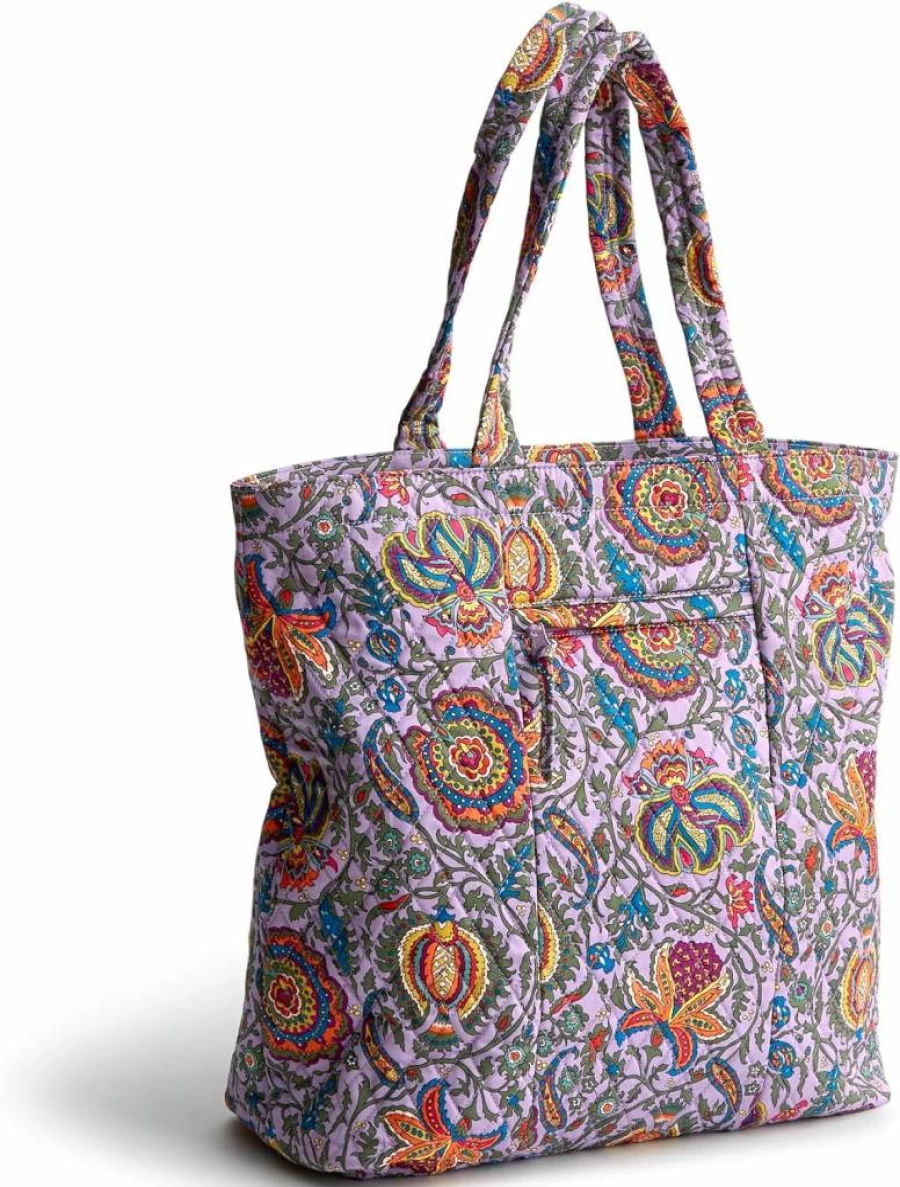 Vera Bradley Clermont Cotton Travel Tote Bag – Premium Lightweight Carryall for Women