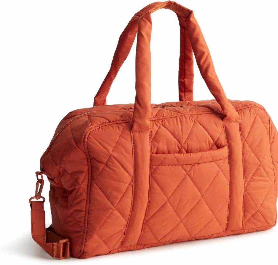 Vera Bradley Miramar Weekender Lightweight Travel Bag - Featherweight Carryall Tote for Women