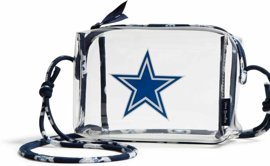 Vera Bradley NFL Team Logo Crossbody Bag for Women – Multiple Team Designs Available