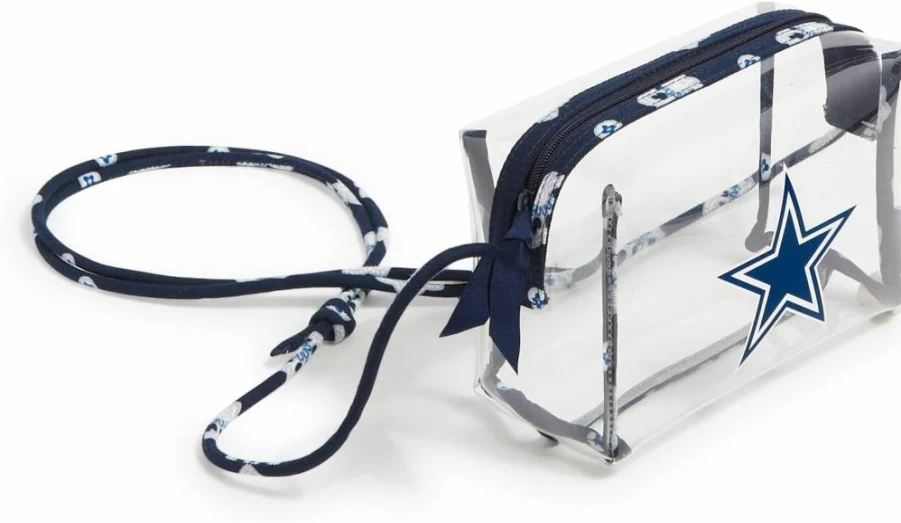 Vera Bradley NFL Team Logo Crossbody Bag for Women – Multiple Team Designs Available