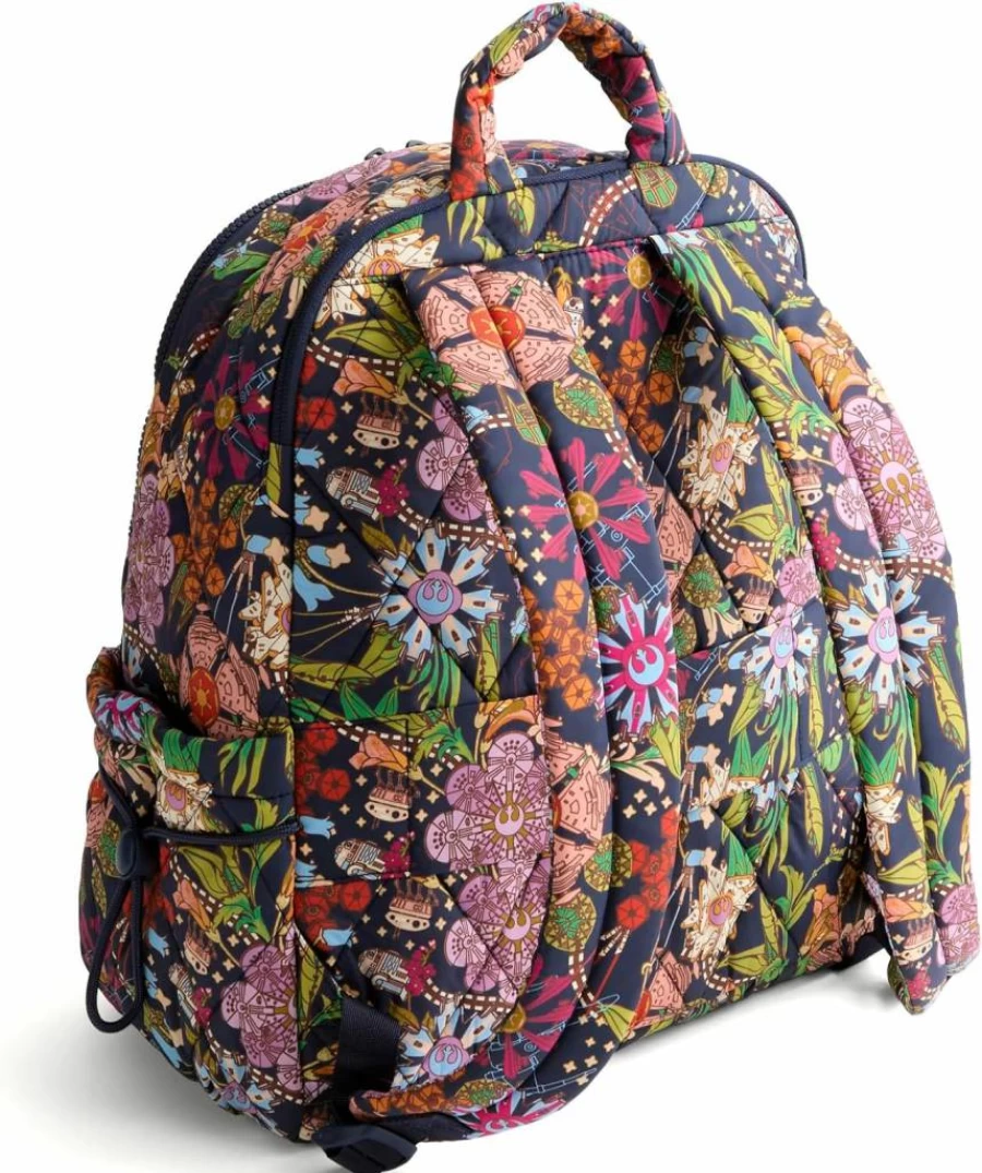 Vera Bradley Women's Darth Vader Featherweight Bancroft Backpack | Star Wars Themed Lightweight Travel Bag