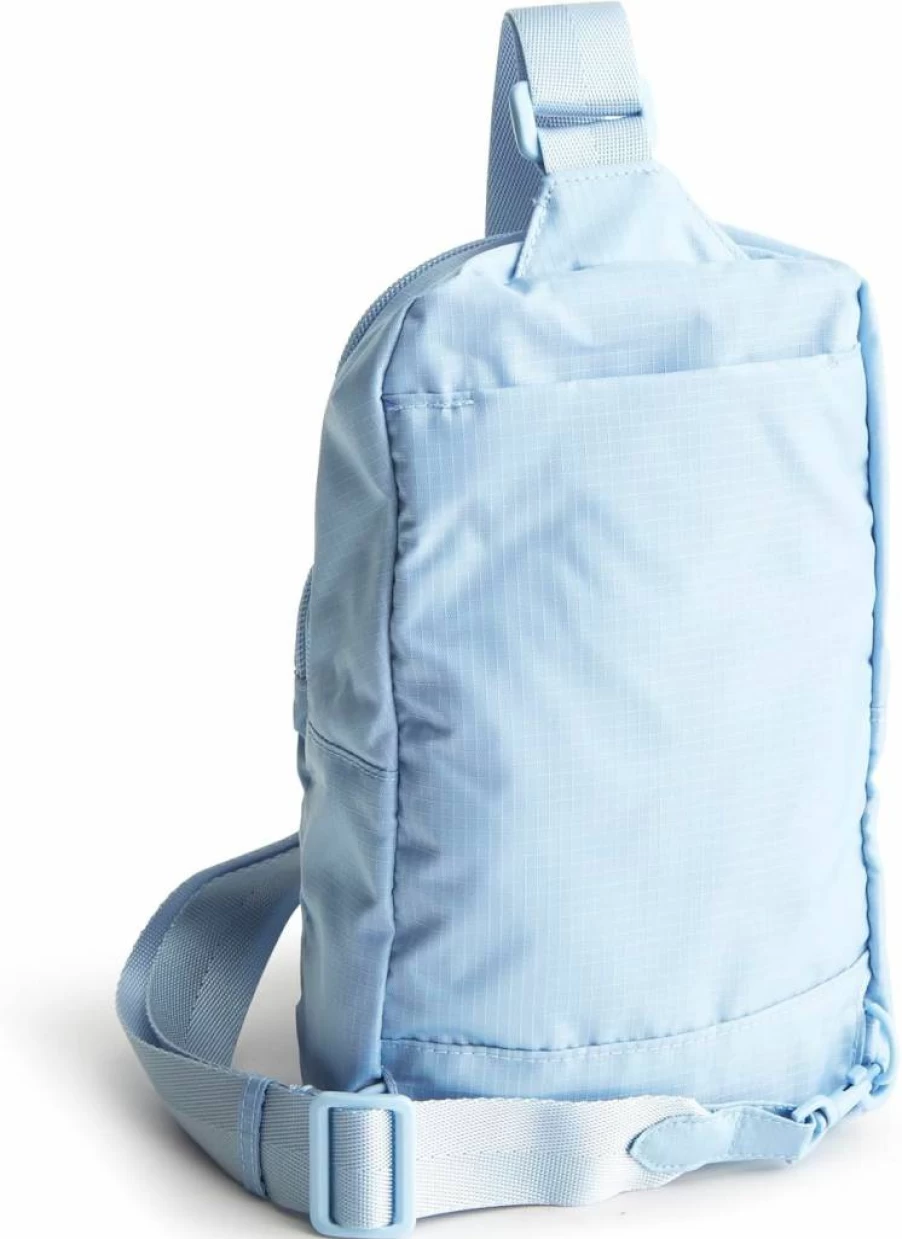 Vera Bradley Lorman Ripstop Sling Backpack - Lightweight Travel Bag, Moonless Night Design