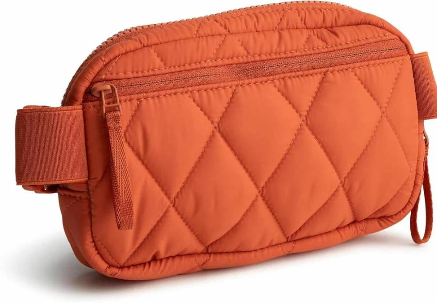 Vera Bradley Women's Featherweight Woodward Small Crossbody Belt Bag – Lightweight & Stylish