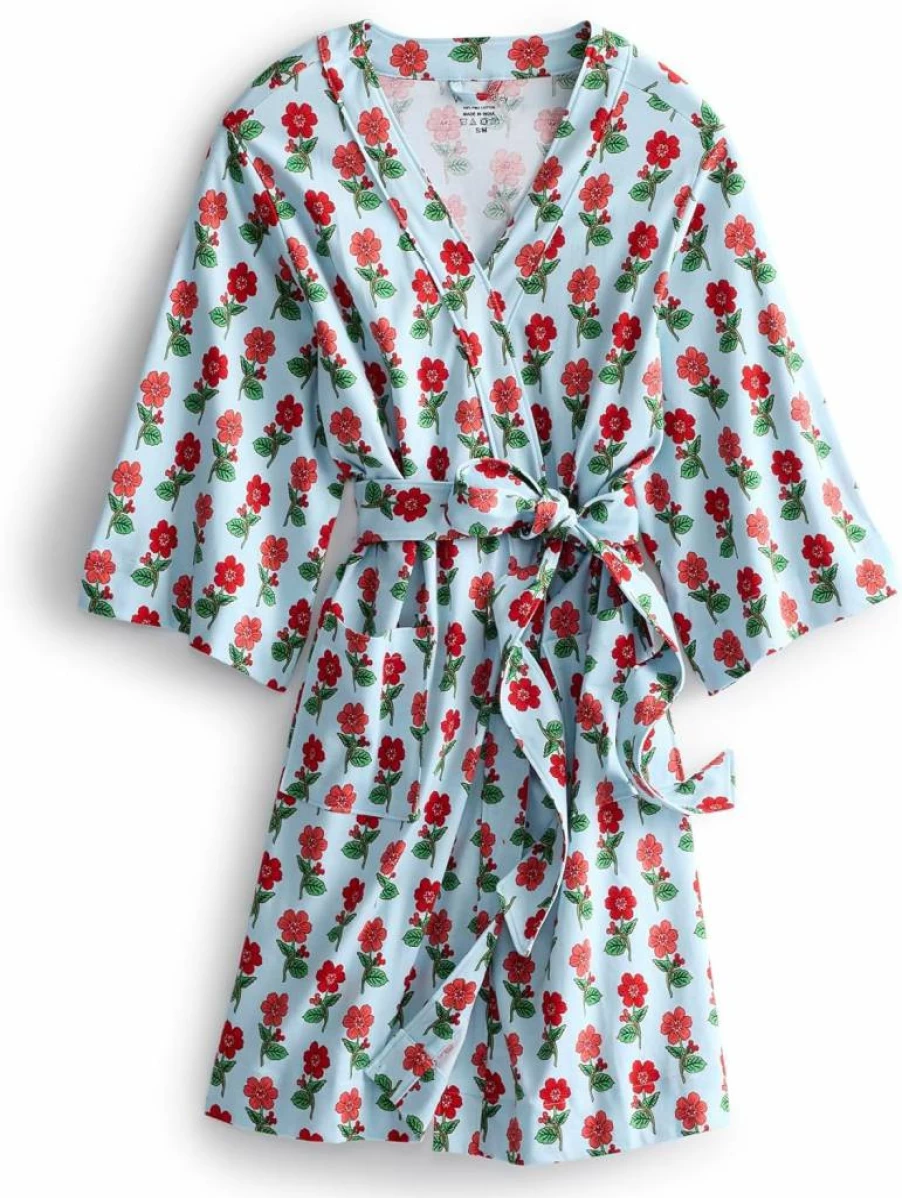 Vera Bradley Women's Disney Cotton Knit Robe - Soft & Cozy Lounge Wear