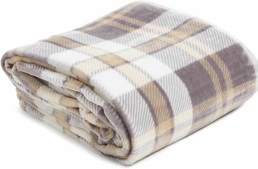 Vera Bradley Cozy Fleece Plush Throw Blanket for Women – Soft & Luxurious