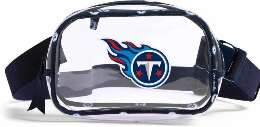 Vera Bradley NFL Team Logo Women's Small Clear Belt Bag – Multiple Teams Collection