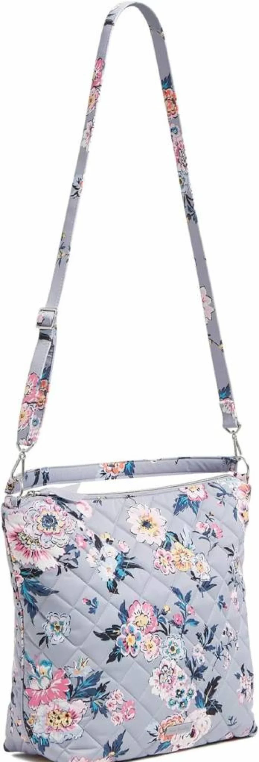 Vera Bradley Women's Oversized Hobo Bag - Performance Twill Shoulder Purse for Women