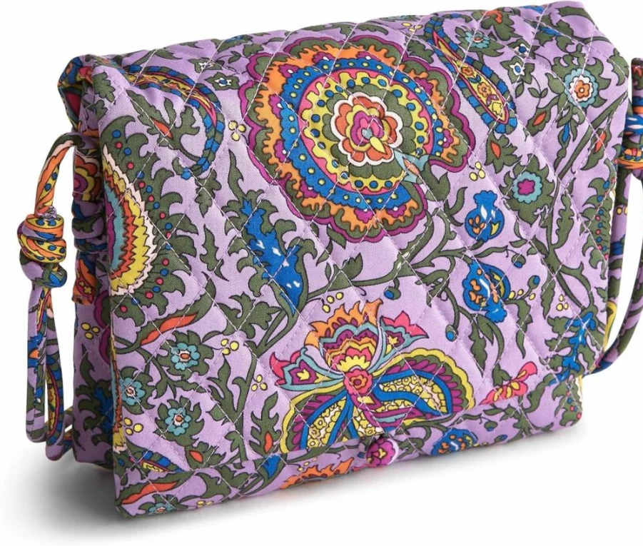 Vera Bradley Baird Hipster Crossbody Bag - Premium Cotton Fabric, Stylish & Lightweight Purse for Women