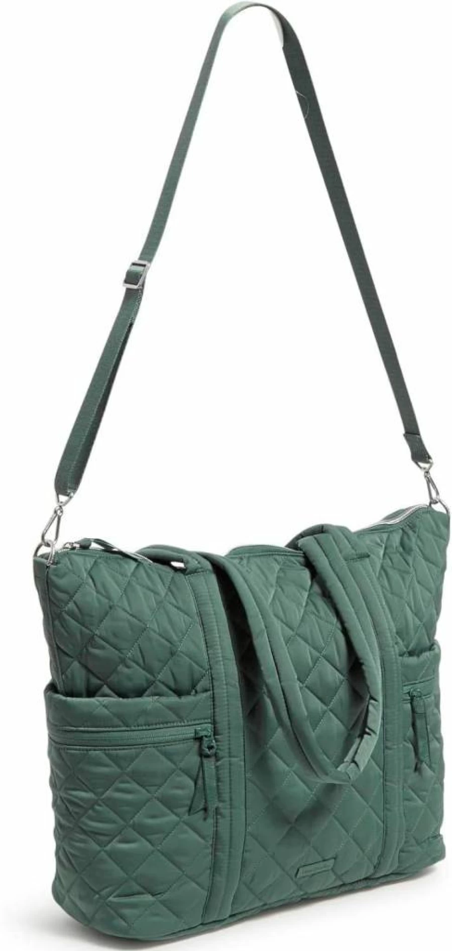 Vera Bradley Women's Large Multi-Strap Tote Bag - Durable Performance Twill Fabric - Stylish & Spacious Handbag for Women