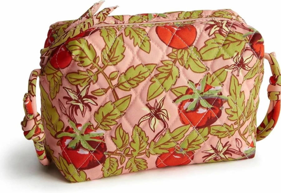Vera Bradley Blake Crossbody Bag Premium Cotton Vegan Leather Shoulder Purse for Women