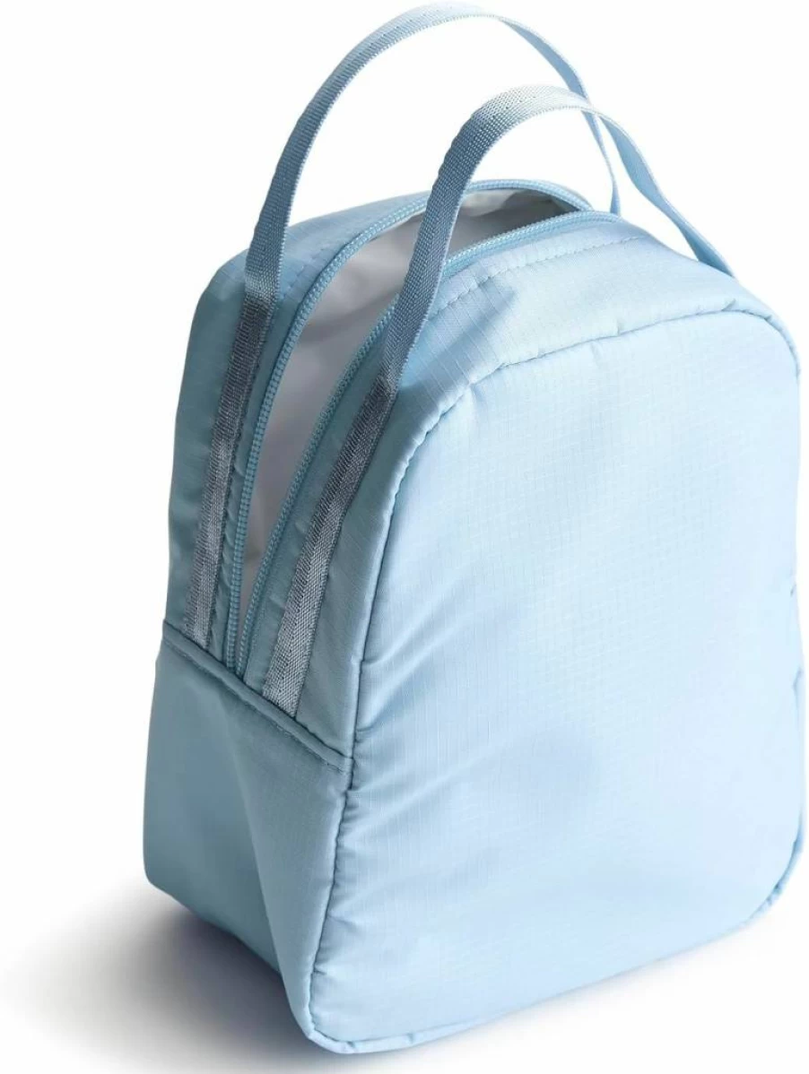 Vera Bradley Kew Gardens Blue Ripstop Lunch Bag for Women - Lightweight & Reusable One Size Lunch Tote