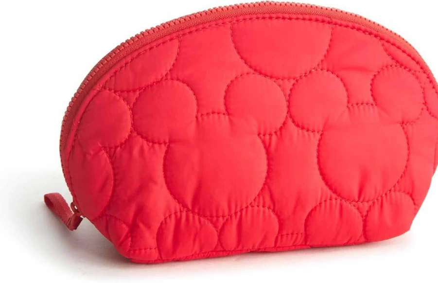 Vera Bradley Disney Mini Featherweight Cosmetic Bag for Women | Lightweight Makeup Pouch