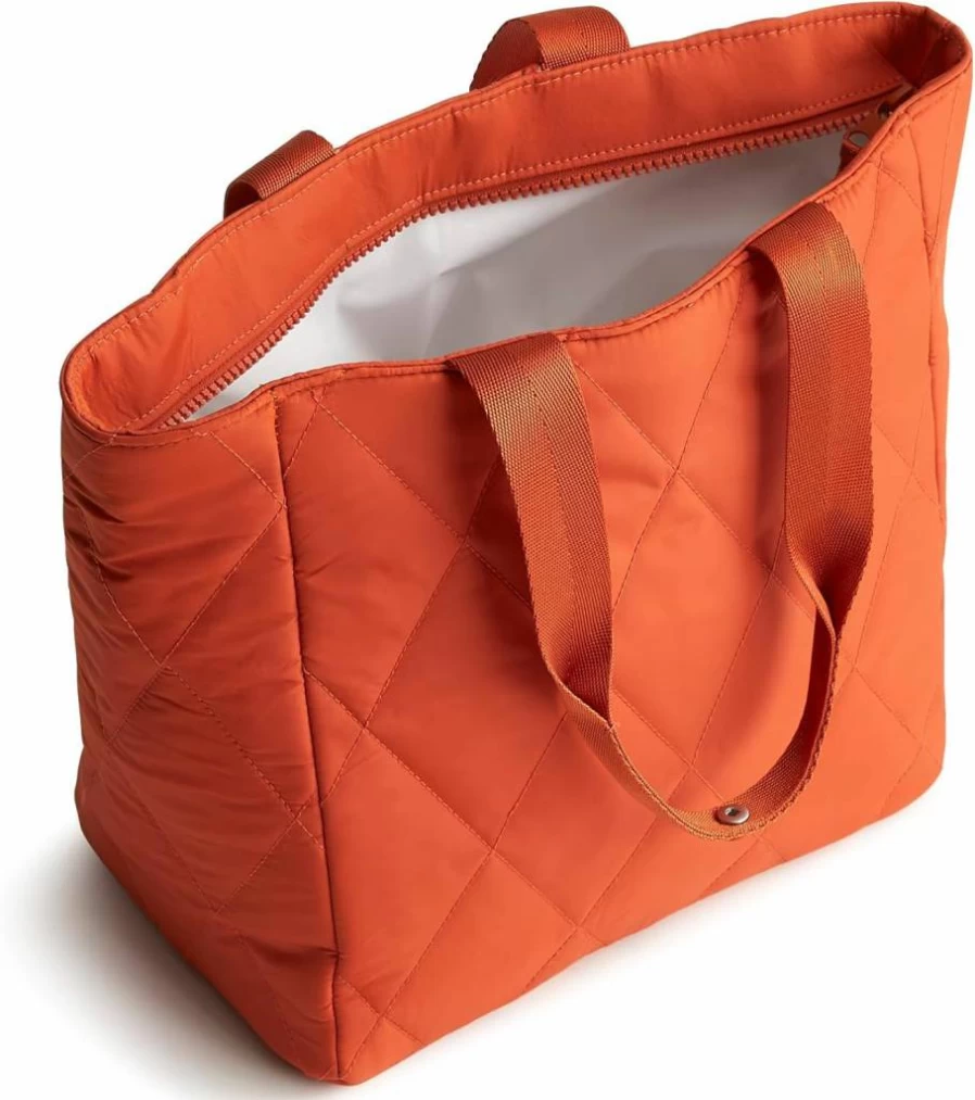 Vera Bradley Lightweight Lunch Bag - Insulated Reusable Tote for Work & School