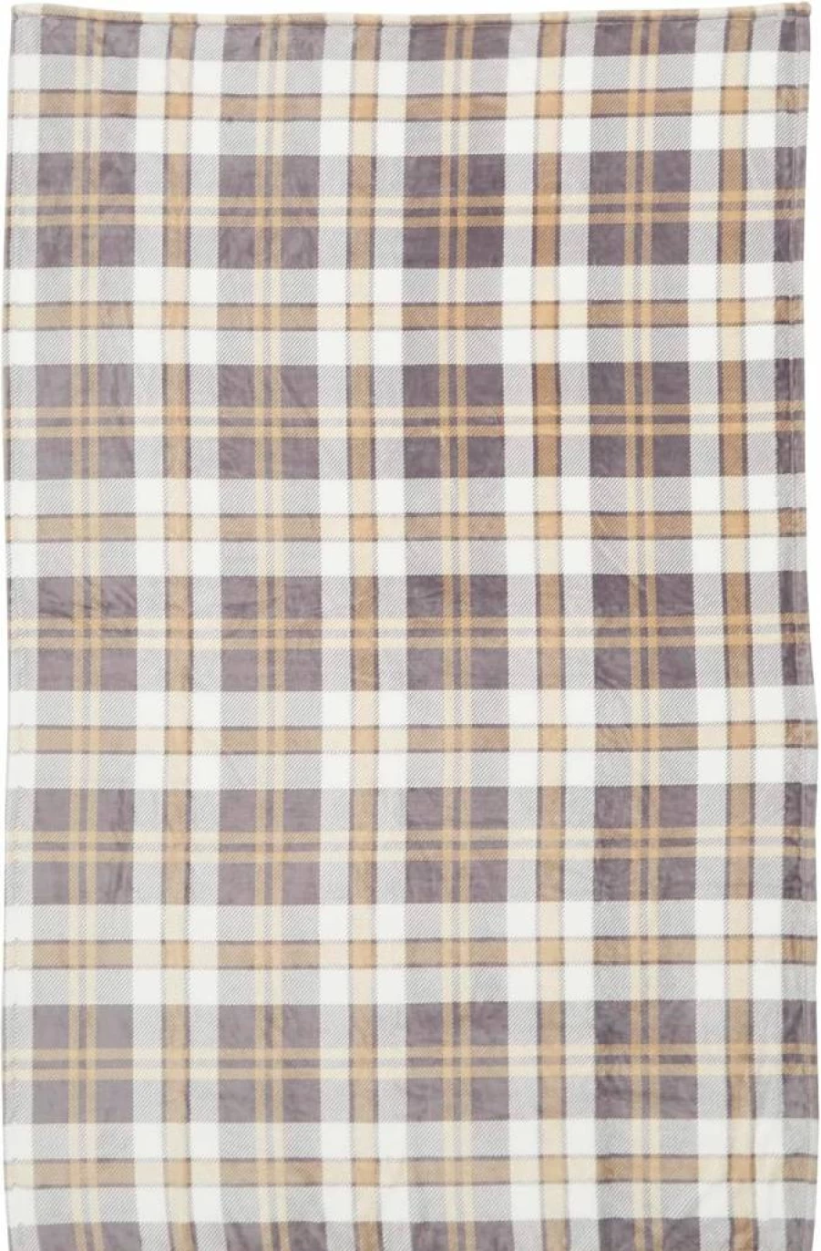 Vera Bradley Women's Cozy Fleece Plush Throw Blanket - Soft Luxurious Lightweight Warm Bed Couch Decor