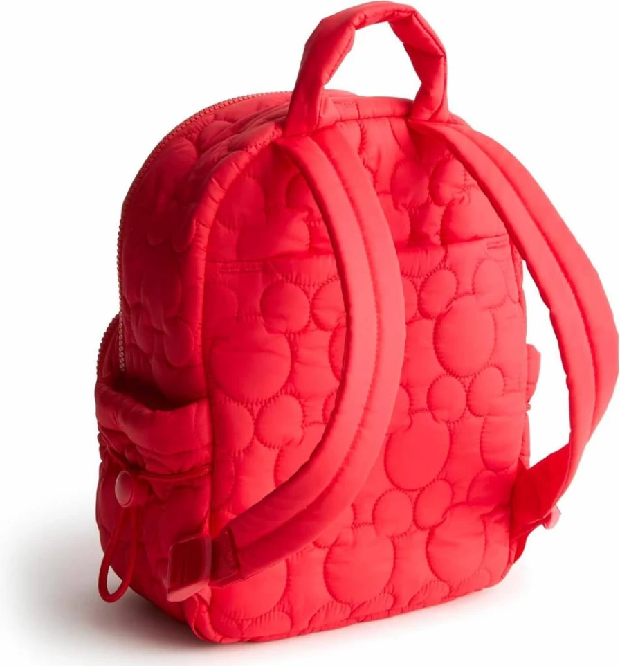 Vera Bradley Disney Mickey Meadow Featherweight Small Backpack for Women - Lightweight Banbury Daypack