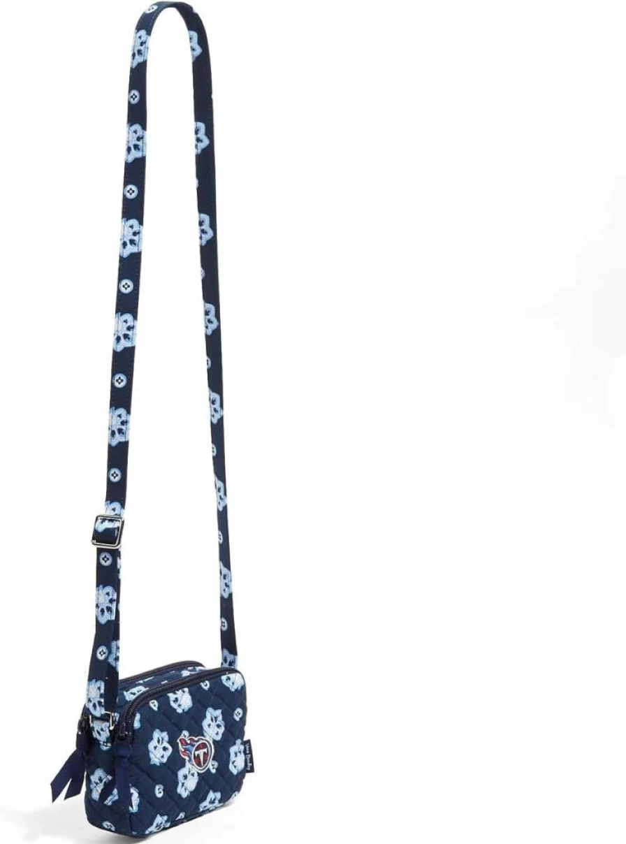 Vera Bradley NFL Team Logo Cotton Crossbody Bag for Women - Multiple Teams Collection