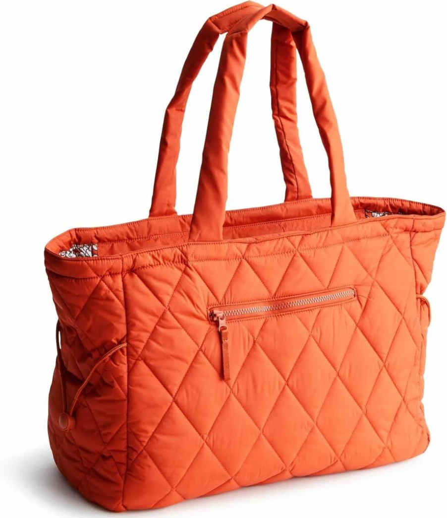 Vera Bradley Featherweight Knollton Travel Tote for Women - Lightweight Stylish Handbag