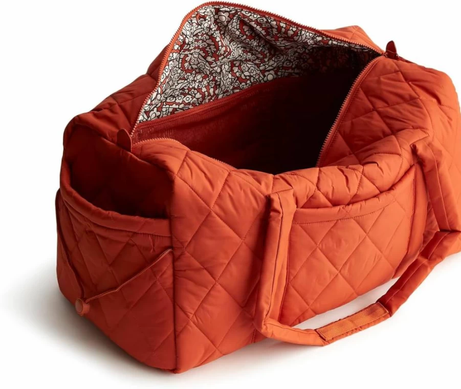 Vera Bradley Featherweight Large Original Duffel Bag - Lightweight Travel Tote for Women