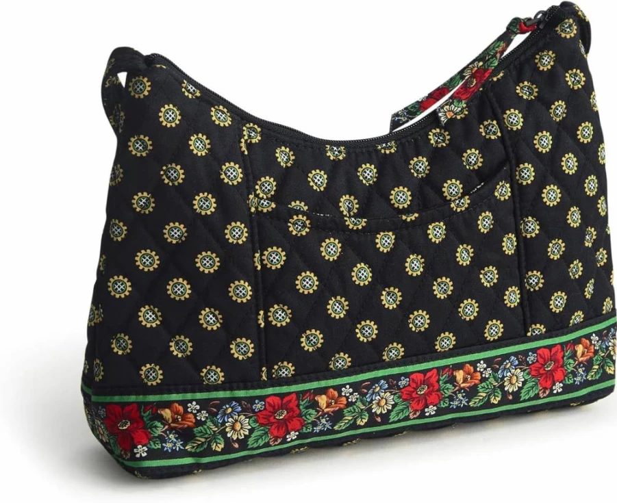 Vera Bradley Cotton Tote Bag for Women - Lightweight Shoulder Bag with Premium Fabric, Stylish & Spacious Handbag for Everyday Use