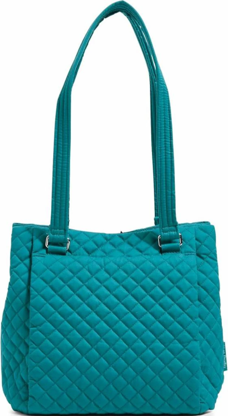 Vera Bradley Women's Multi-Compartment Cotton Satchel Purse – Stylish Shoulder Bag for Women