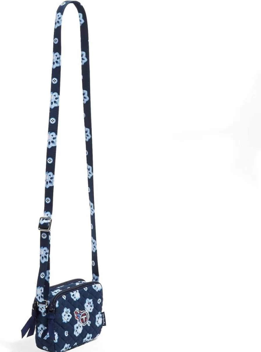 Vera Bradley NFL Team Logo Cotton Crossbody Bag for Women - Multiple Teams Collection