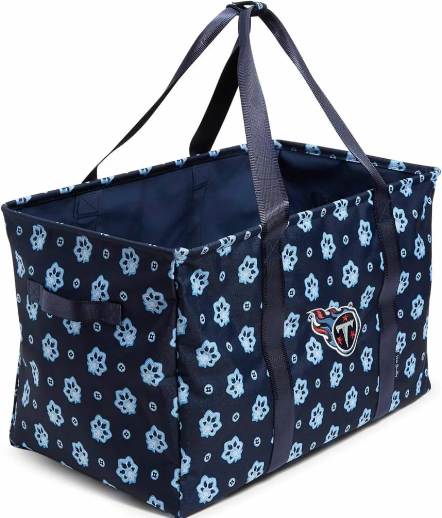 Vera Bradley Recycled NFL Team Large Car Tote for Women - Multiple Team Designs Available