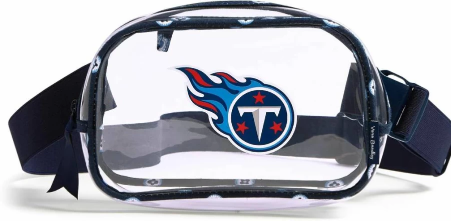 Vera Bradley NFL Team Logo Women's Clear Belt Bag for Women – Multiple Teams & Styles Available