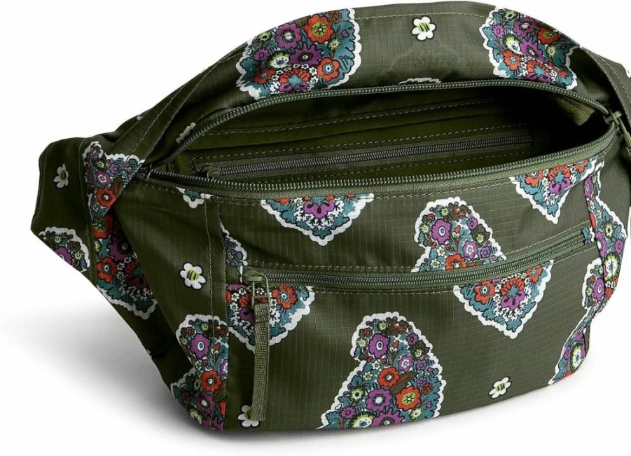 Vera Bradley Women's Ripstop Crossbody Belt Bag – Lightweight Portable Waist Pack