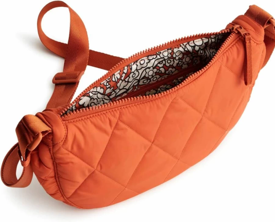 Vera Bradley Featherweight Springbrook Sling Crossbody Bag Lightweight Compact Shoulder Purse