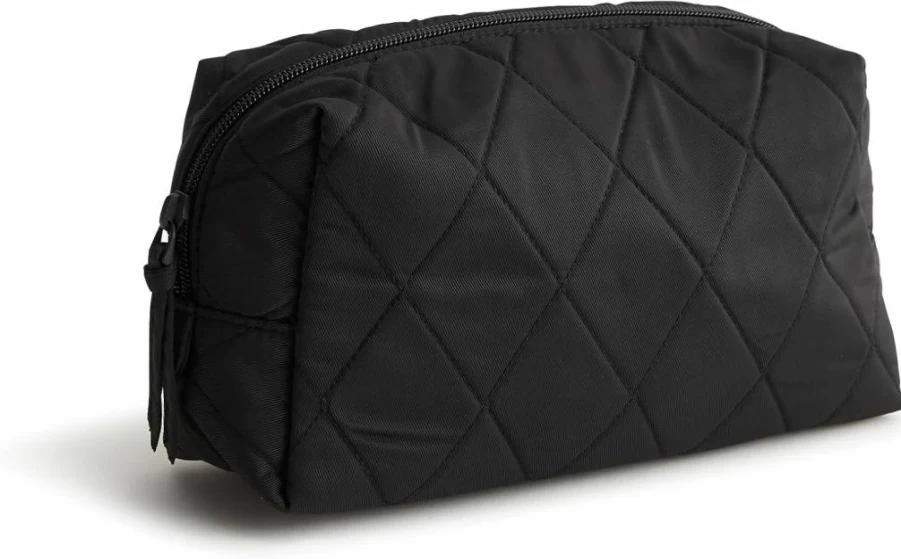 Vera Bradley Women's Medium Cosmetic Case - Performance Twill Travel Makeup Bag