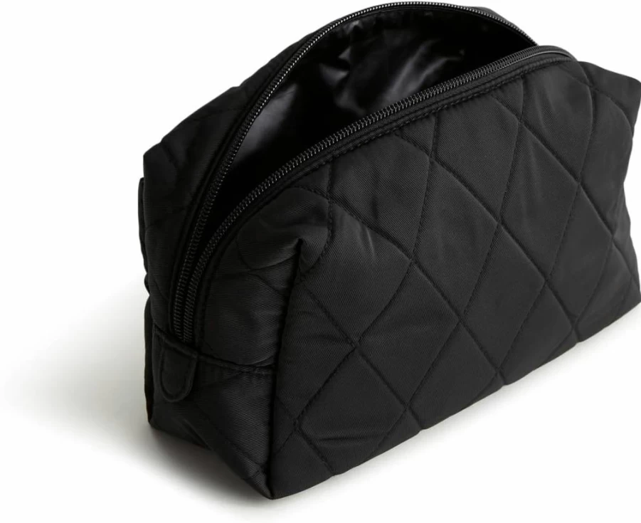 Vera Bradley Women's Medium Cosmetic Case - Performance Twill Travel Makeup Bag