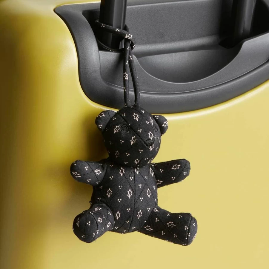 Vera Bradley Bitty Bear Cotton Bag Charm - Premium Cute Keychain Accessory