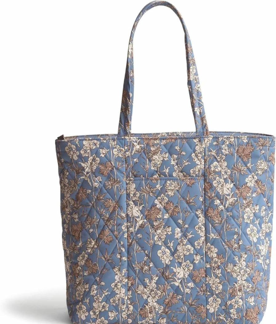 Vera Bradley Larkspur Delphinum Performance Twill Original Tote Bag for Women
