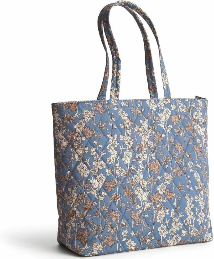 Vera Bradley Larkspur Delphinum Performance Twill Original Tote Bag for Women
